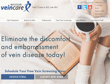 Tablet Screenshot of missouriveincare.com